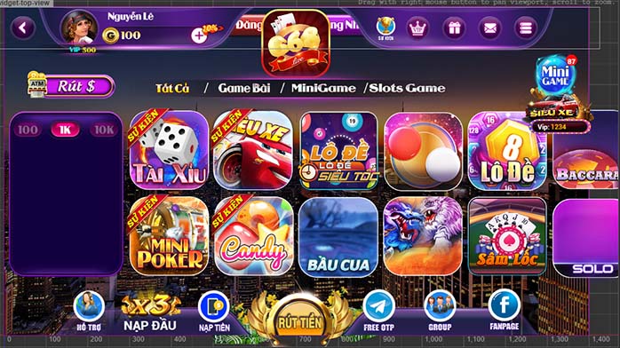 Tôi có thể thay đổi giao diện game bài được không?